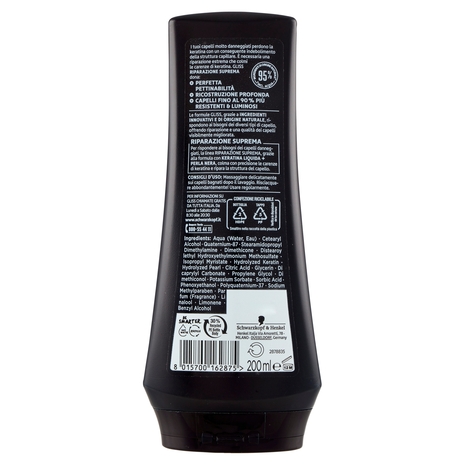 Gliss Hair Repair Riparazione Suprema Balsamo Riparatore 200 ml